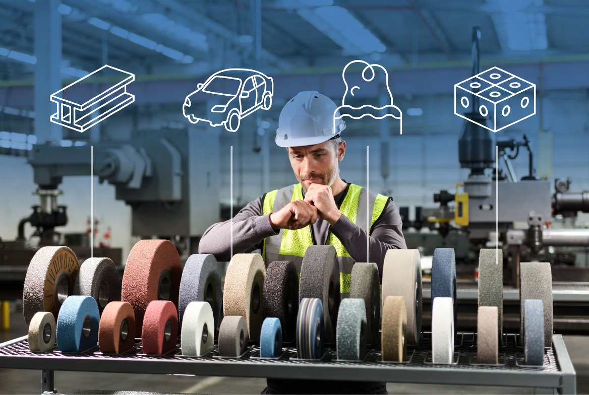 Sélection des meules abrasives par industrie