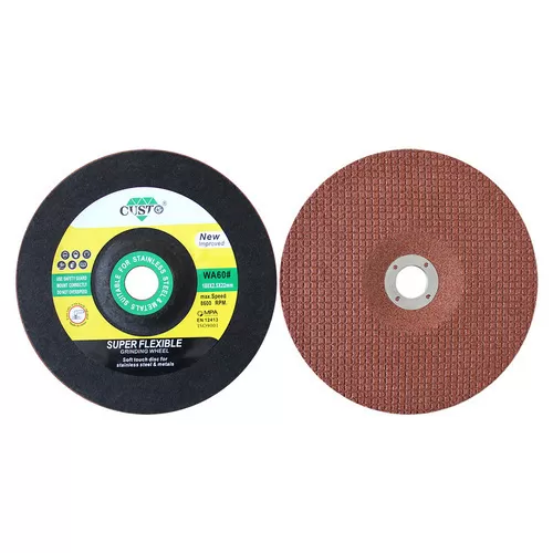 Disques de meulage flexibles 7 pouces pour métal