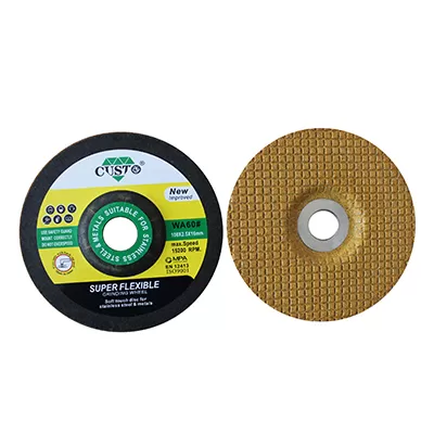 Meules souples 7 pouces, disques de meulage pour métal