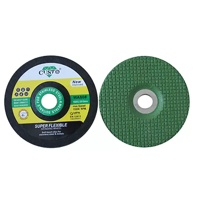 Disque de meulage pour inox, meules flexibles