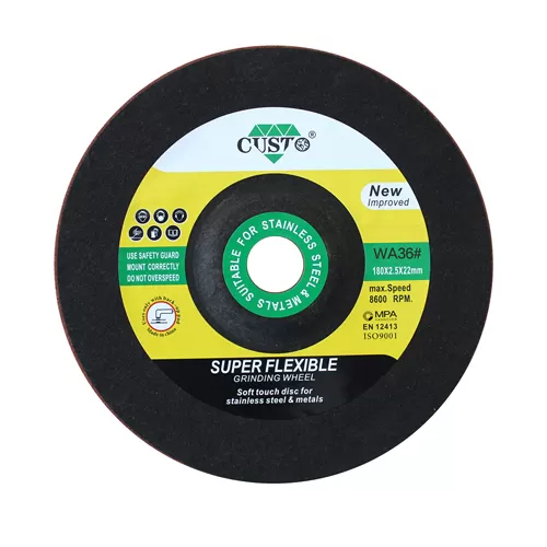 Disque à meuler flexible pour métal de 7 pouces - Inox